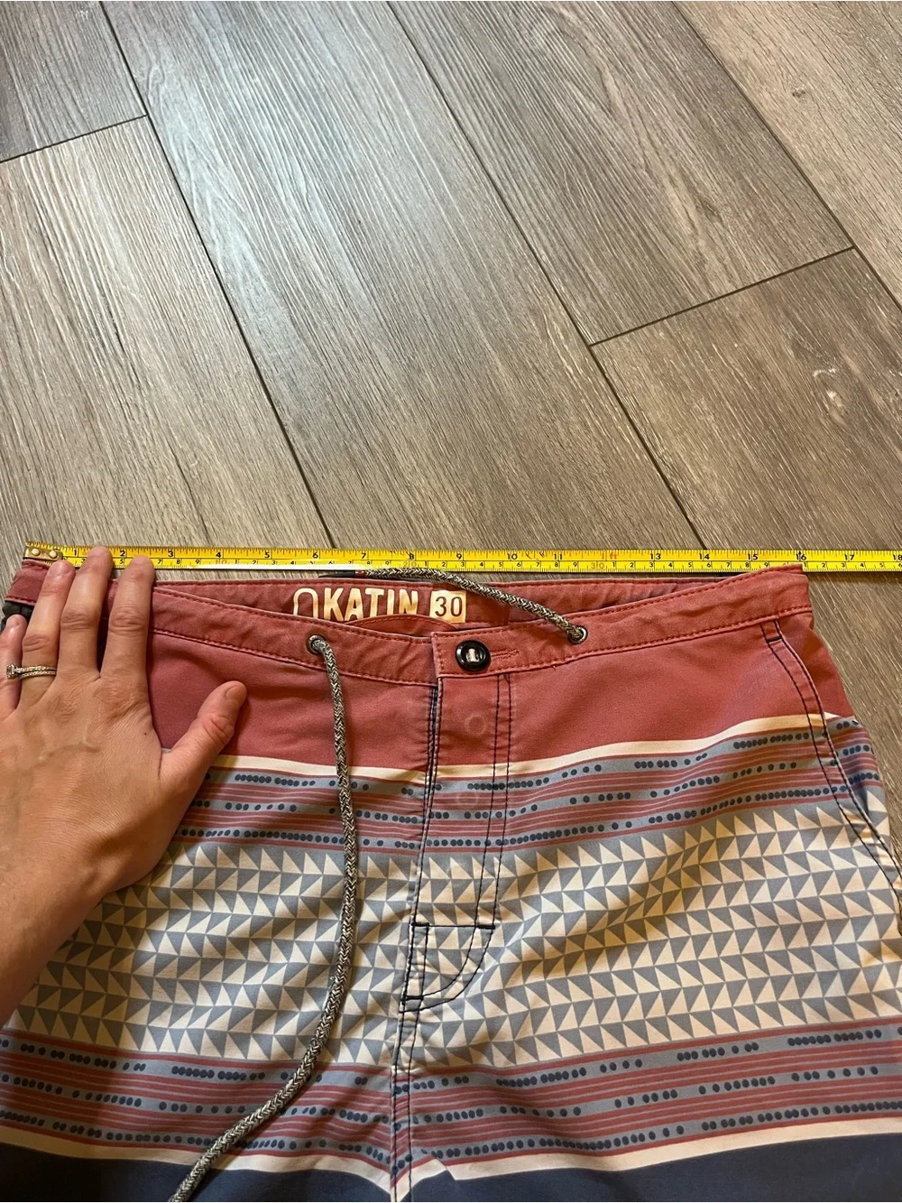 Katin Nations Colorblock Hybrid Swim Short Size 30